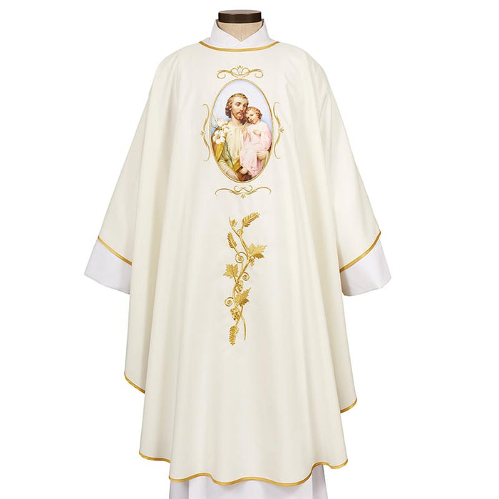 Saint Joseph & Child Chasuble - Amalfi Collection