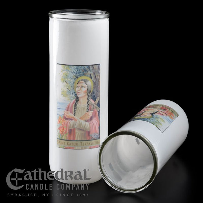 5, 6, 7-Day Sacred Image Candle Globes