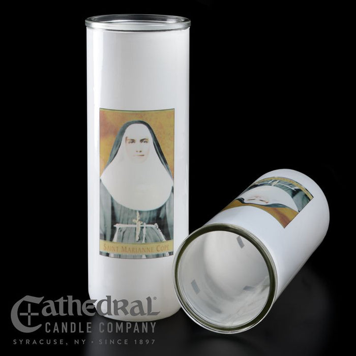 5, 6, 7-Day Sacred Image Candle Globes