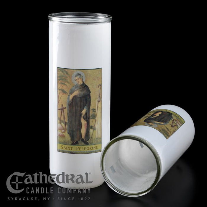 5, 6, 7-Day Sacred Image Candle Globes