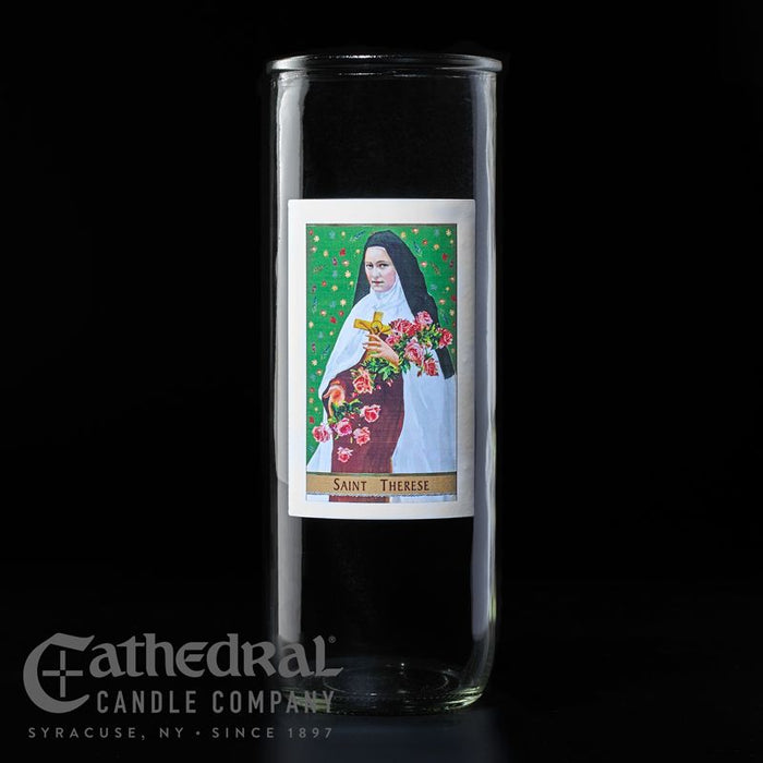 5, 6, 7-Day Sacred Image Candle Globes