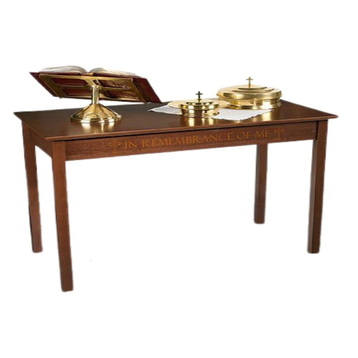 Silk-Screened Communion Table