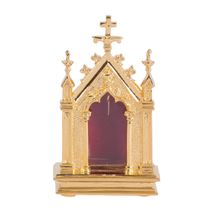 Small Relic House Gold Plated Relic House Gold Plated Reliquary