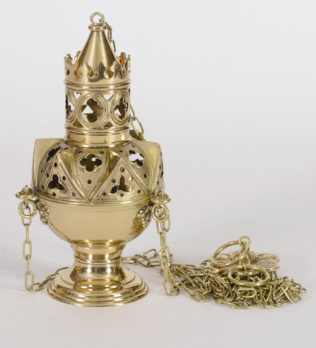 Smaller Church Censer in Solid Brass Smaller Church Censer - Thurible made in Solid Brass