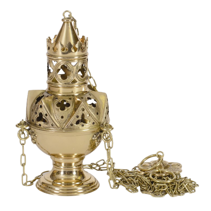 Smaller Church Censer in Solid Brass Smaller Church Censer - Thurible made in Solid Brass