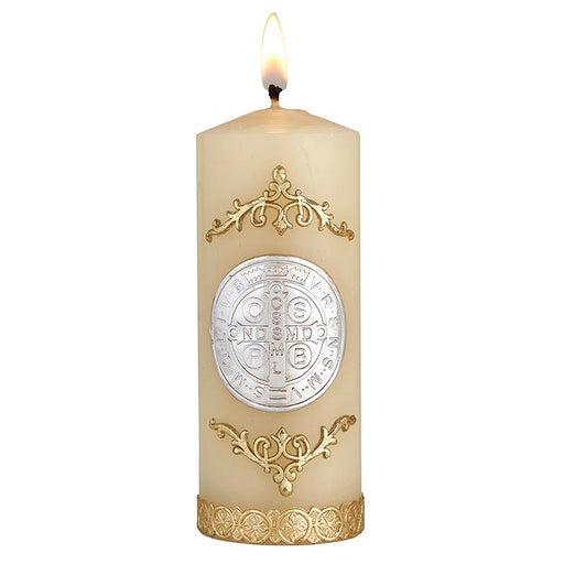 Saint Benedict Devotional Candle