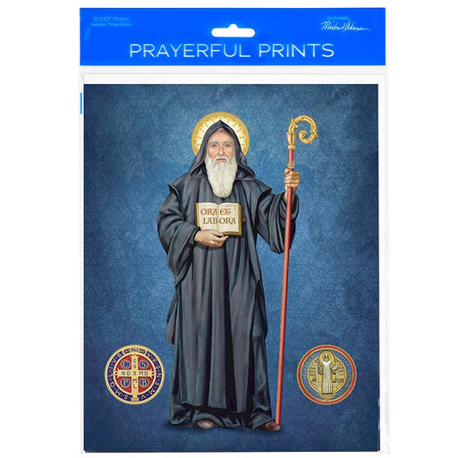 St. Benedict Prints - 6 Pieces Per Package