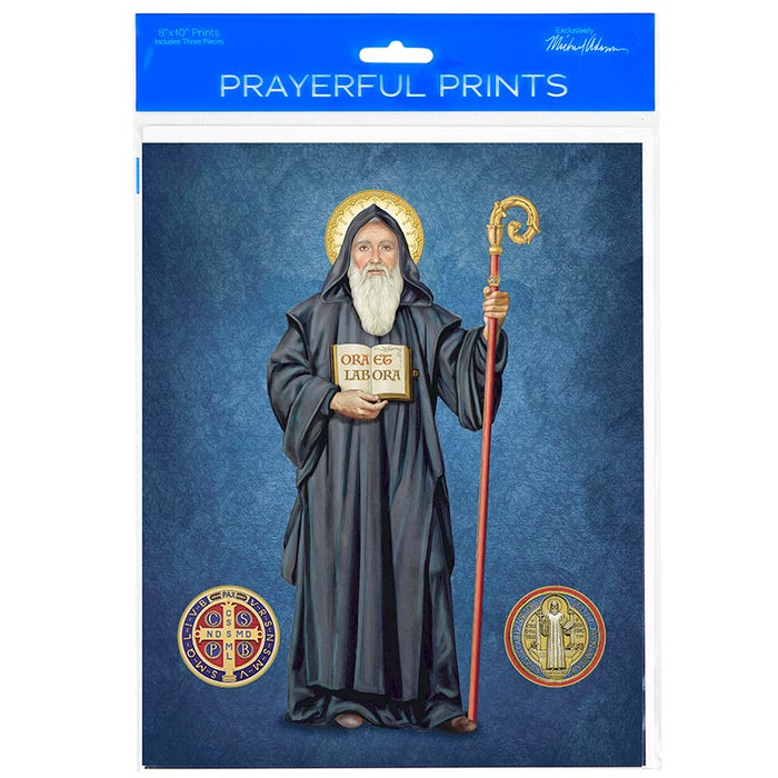 St. Benedict Prints - 6 Pieces Per Package