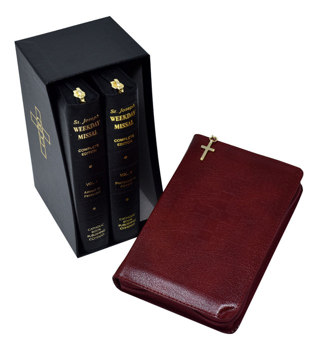 St. Joseph Daily And Sunday Missals - Complete Gift Box 3-Volume Set