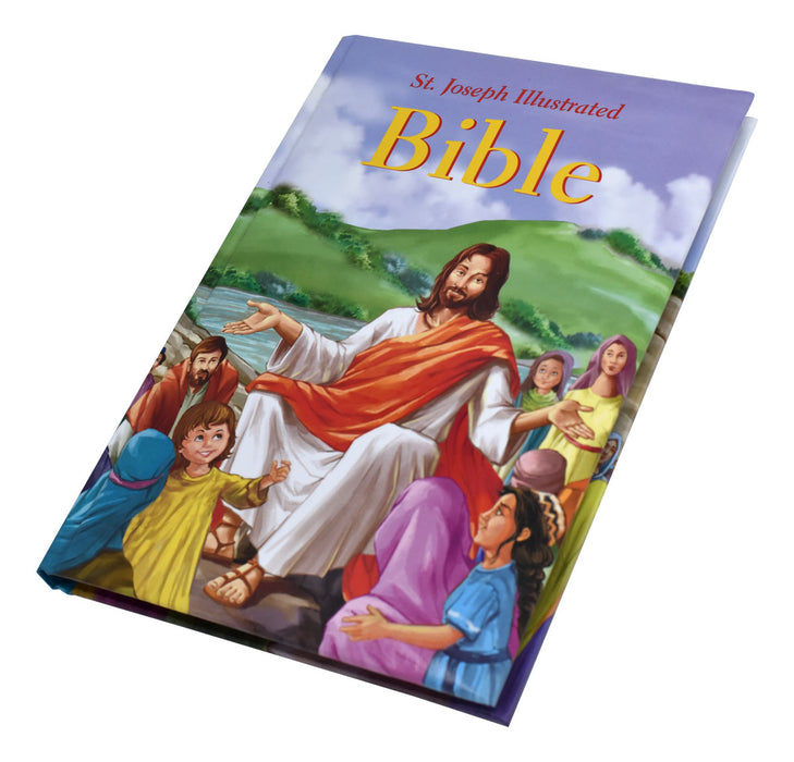 St. Joseph Illustrated Bible - Padded Hardcover