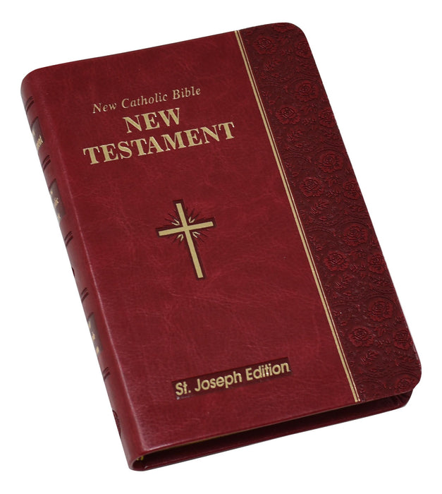 St. Joseph New Catholic Bible New Testament - Burgundy