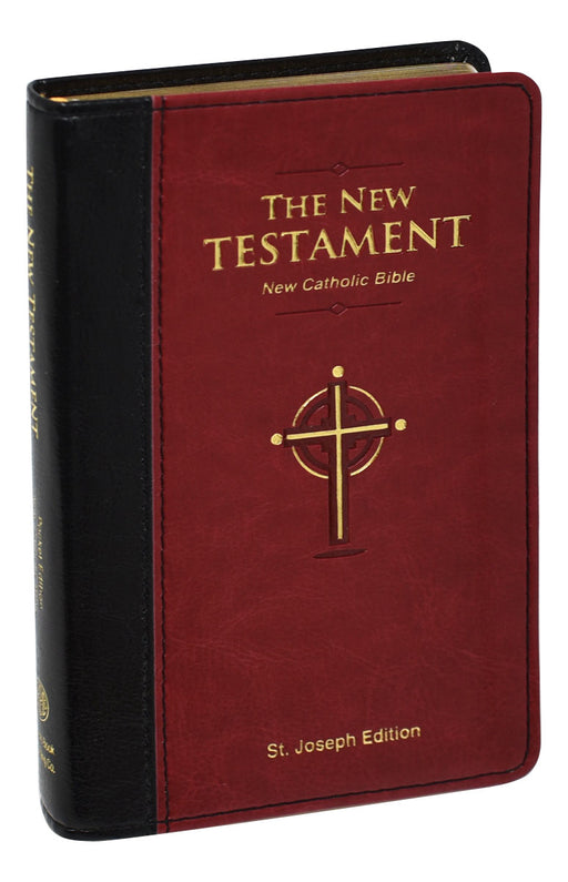 St. Joseph New Catholic Bible New Testament - Burgundy