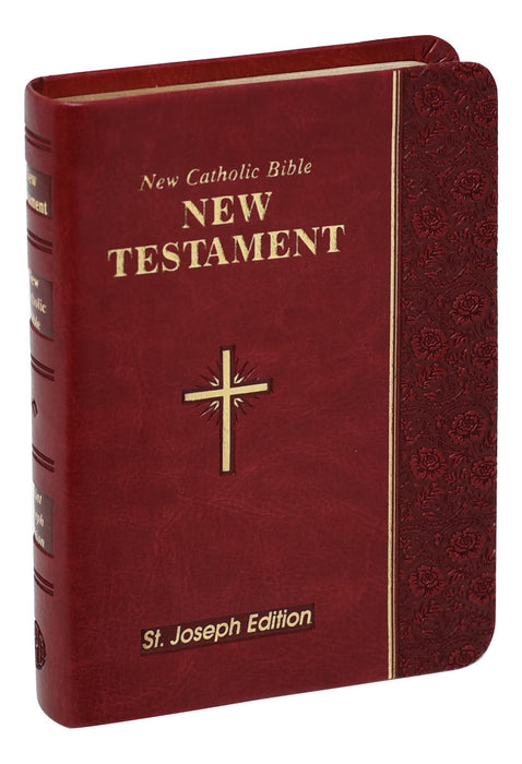 St. Joseph New Catholic Bible New Testament - Burgundy