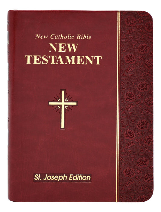 St. Joseph New Catholic Bible New Testament - Burgundy