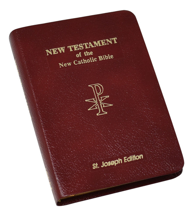 St. Joseph New Catholic Bible New Testament Bonded Leather