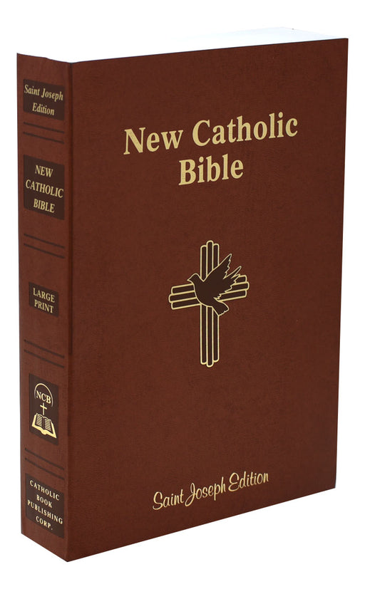 St. Joseph New Catholic Bible (Student Edition-Large Type) - Brown