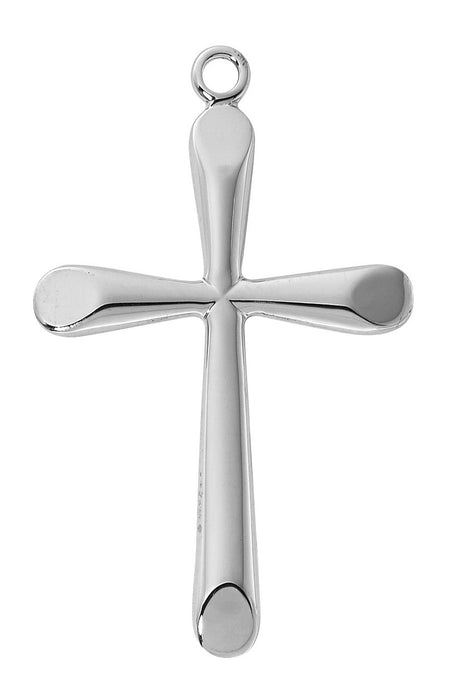 Sterling Silver Cut Out Cross Pendant