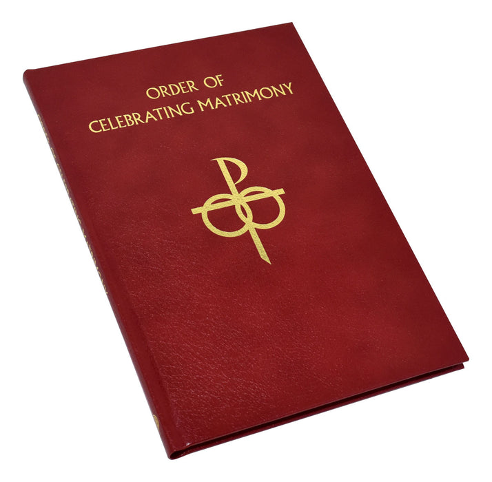 The Order Of Celebrating Matrimony - Bonded Leather