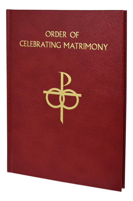 The Order Of Celebrating Matrimony - Bonded Leather