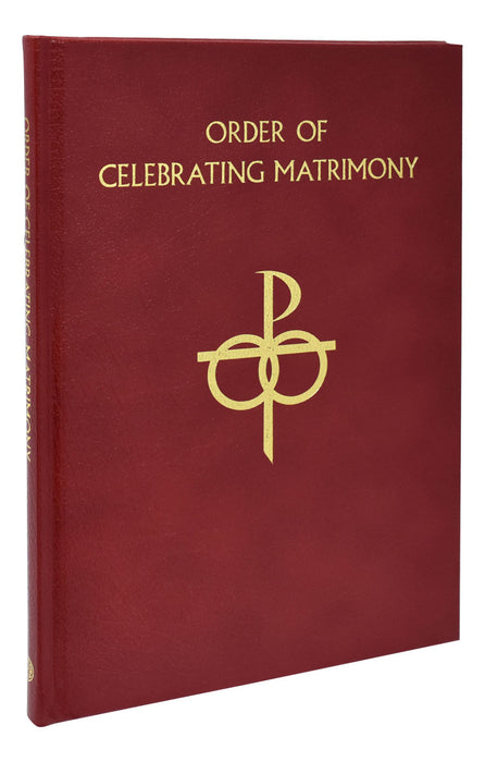 The Order Of Celebrating Matrimony - Bonded Leather