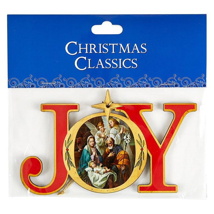 The Star Of Joy Christmas Ornaments - 6 Pieces Per Package