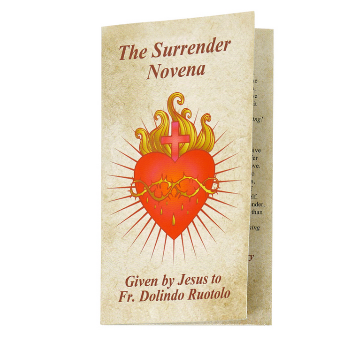 The Surrender Novena Prayer Fr. Dolindo Ruotolo (Booklet Only) — Agapao ...