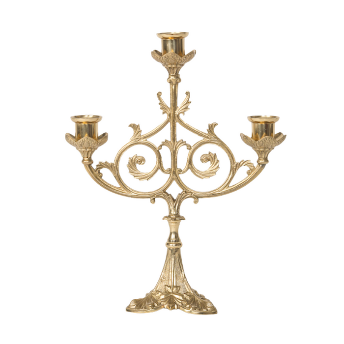 Candelabro de tres luces