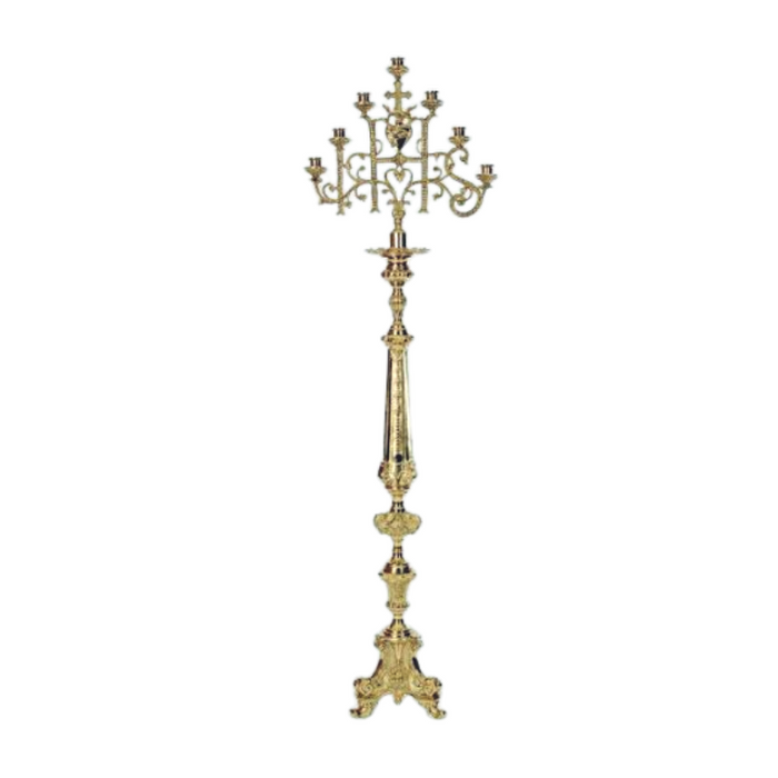 Tall Seven-Light Candelabra