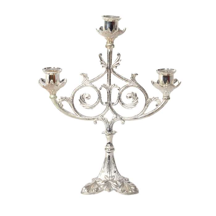 Candelabro de tres luces