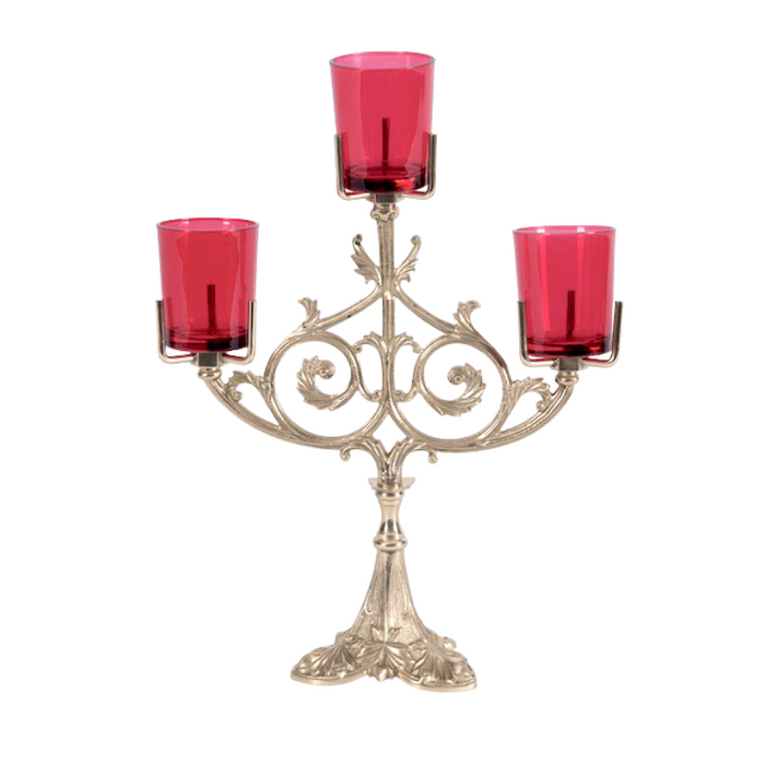 Three-Light Votive Candelabra