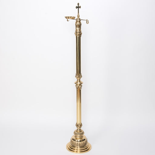 Traditional Brass Censer Stand Polished brass and lacquered.