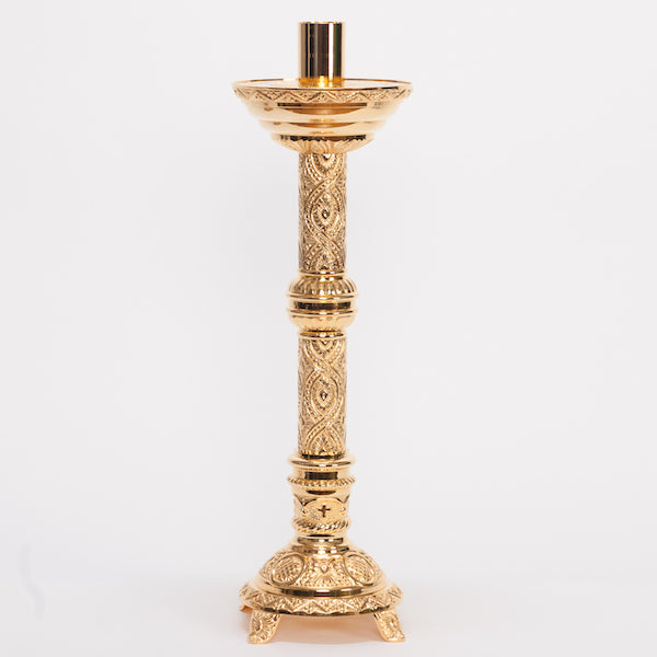 18.5" Traditional Ornate Altar Candlestick