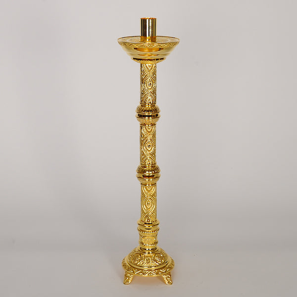 24" Traditional Ornate Altar Candlestick