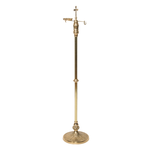 Traditional Gothic Censer Stand with Round Base Classic Style Censer Stand with Round Base. Universal style to match all of our brass censers / thuribles.