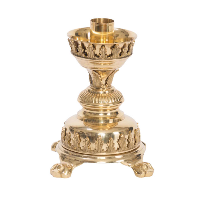 Traditional Short Altar Top Candlestick