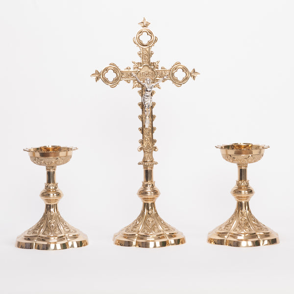 Traditional Solid Brass Altar Candlestick