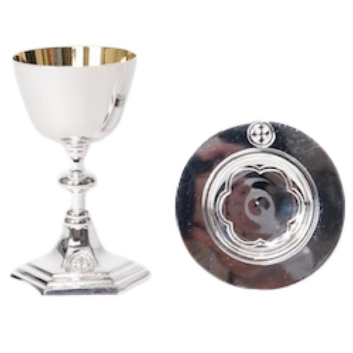 Traditional Travel Chalice and Paten