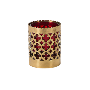 Traditional Solid Brass Votive Candle Holder Traditional Church or Chapel Votive Candle in Solid Brass