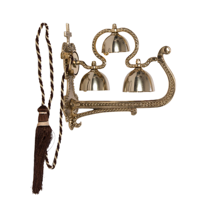 Triple Wall Hanging Sacristy Bells