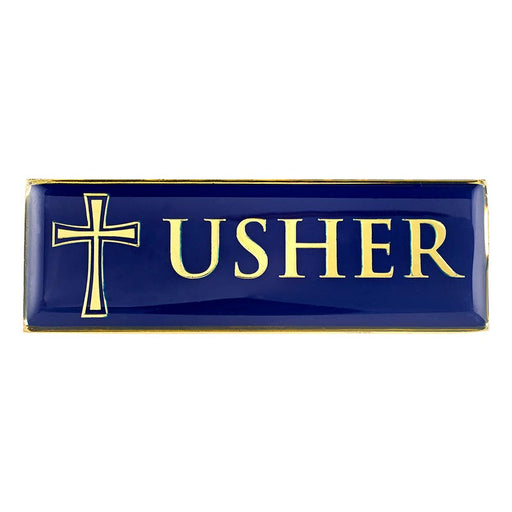 USHER Magnetic Badge - 6 Pieces Per Package