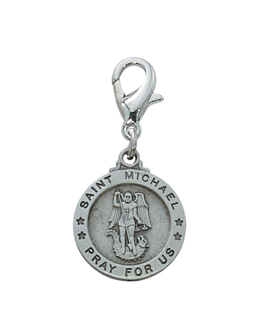 St. Michael Key Clip Charm Military Protection St. Michael Armed Forces Protection Armed Forces Guidance Clip Charm