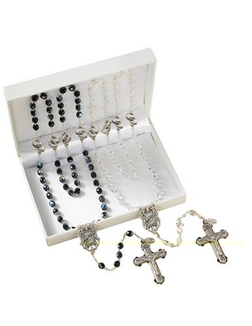 Bride and Groom Wedding Rosary Gift Set Weddings Wedding Symbols Anniversary Symbols Anniversary Present Wedding Present