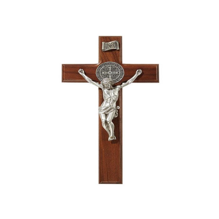 St. Benedict Wooden Crucifix Catholic Gifts Catholic Presents Gifts for all occasion