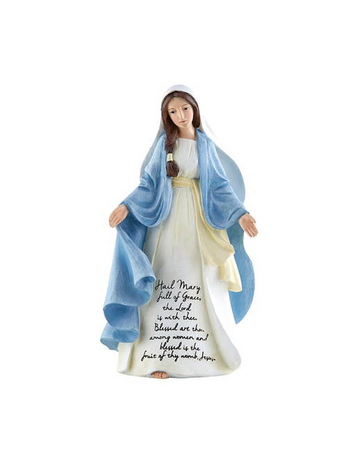 Our Lady of Grace Statue Our Lady of Grace Resin Statue  Saints of God - Our Lady of Grace