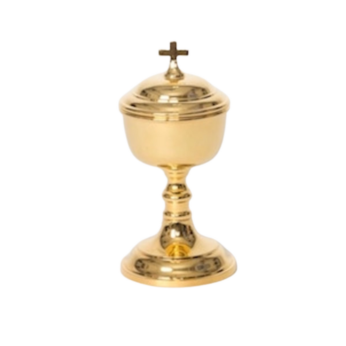 Travel Size Small Gold Plated Ciborium