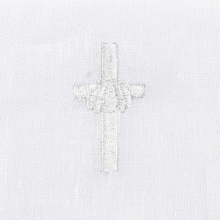 White Keepsake Baptismal Napkin (4 pieces per package)