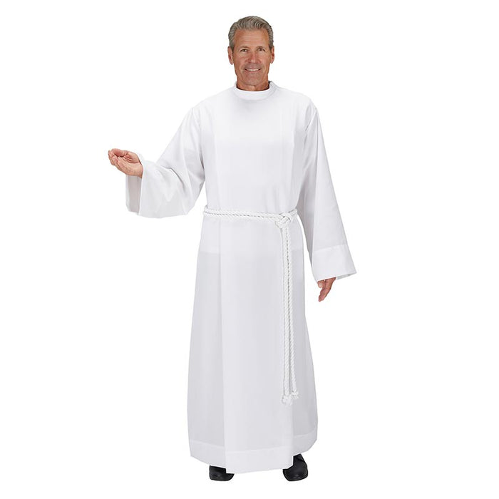 White Roll Collar Alb Church Supply Church Apparels