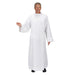 White Roll Collar Alb Church Supply Church Apparels