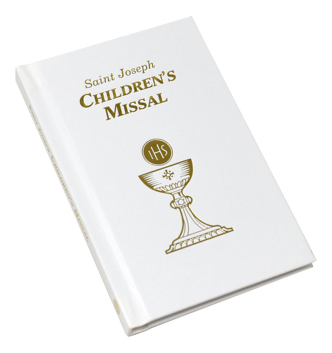 White Saint Joseph Children's Missal - 4 Pieces Per Package