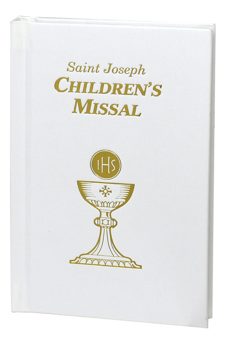 White Saint Joseph Children's Missal - 4 Pieces Per Package